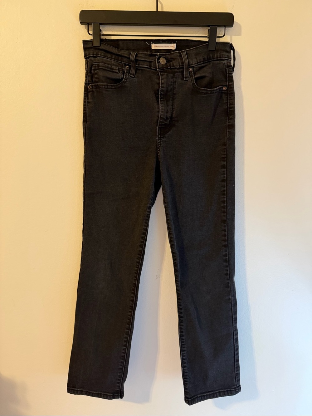 Levi’s Black Straight Leg Jeans